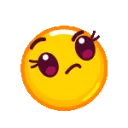 76225thinkinggirlemojiface