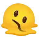 Emoji melting