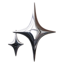 y2k_star2 custom emote from ⊹₊⟡⋆ Greyscale ₊˚⊹ ᰔ