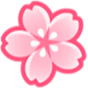 flower_pink custom emote from ⊹₊⟡⋆ Greyscale ₊˚⊹ ᰔ
