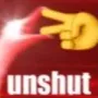 unshut