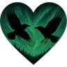 GreenNightSkyWithBirds