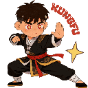 TrainingPunchStickerbyFoxFairies