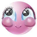 pinkblush custom emote from 𝑎𝑙𖦹𝑢𝑟𝑖𝑎