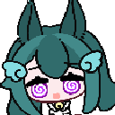 Yuka_dizzy animated emote - OwO