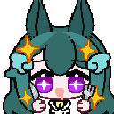 Yuka_hungry animated emote - OwO