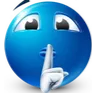 emoji_blueShush