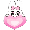 :WhiteBunnyHeart: