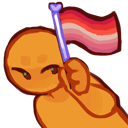 lesbianflag Discord Emoji | ੭      ֹ   𝐓ɦ𝖾 𝐃𝖾𝗏𝗂ᥣ’𝗌 𝐏ᥣα𝗒𝗀𝗋ⱺυ𐓣ᑯ       🏹