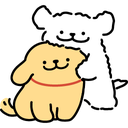 dog_hug Discord sticker from ‧₊˚✧ A Night Full of Stars ✧˚₊‧