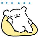 dog_tired Discord sticker from ‧₊˚✧ A Night Full of Stars ✧˚₊‧