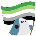 blobhaj_aromantic