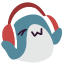 blobhaj_headphones