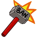 :ban_hammer: