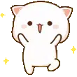 Aishiru_white_happy_cat_dance