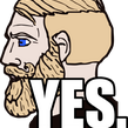 CHAD_Yes Discord sticker from TBA