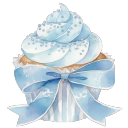 87582bluecupcake Discord sticker from 𝜗𝜚 .gg／𝓓izzyland 🧿⋆˚࿔