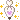 Potion bottle with a heart-shaped stopper surrounded by sparkling gold stars.