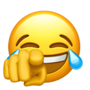 :Pointandlaughingemoji: