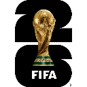 FIFA World Cup trophy standing against a solid black background.