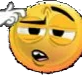 Yellow emoji face with a hand scratching its head in a confused and bewildered expression.