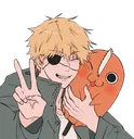 Denji_Hug