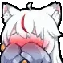 Emoji ShyCatGirl