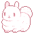 c_fluffybunny animated Discord emote | ｡　/fluffybunnies 　.