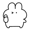 bunnythumbsup Discord Emoji - ｡　/fluffybunnies 　.