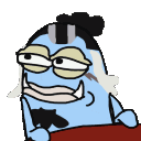 jinbelookingforwhoasked animated emote - Big News Coo.
