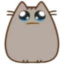 sadpusheen custom emote - Kiss Land  ·  xo tag