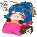 emote_Hirara_sleeping Discord emoji