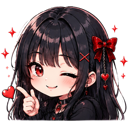 KissyWinks custom emote | Darlings