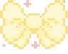 0061_yellowbow animated GIF emoji | m a n a r a
