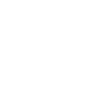 A white pixelated silhouette of a sailboat against a black background.