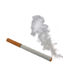 Cigarette custom emote from sticker