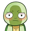 turtleangrystare
