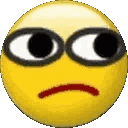 ArtistCafe_sideeye animated emote | Artist Cafe