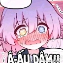 audaaaannnm Discord sticker from Động Ếch Của Nhi Elly