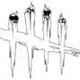 Dead by Daylight game logo in white on a black background.