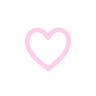 kireiPinkHeartOutline Discord emoji