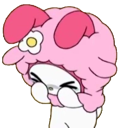 A_MyMelody_Facepalm Discord Emoji from 𝕽𝖆𝖎𝖓𝖛𝖊𝖎𝖑☔ ݁ ˖*༄