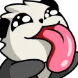 panda_lick