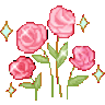 flowers animated GIF emoji - ִ  ࣪   ׅ  𐔌 𝙞𝙧𝙞𝙨˙🫧.