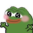 3439pepeblushy custom emote | SIMPS COMMUNITY