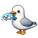 seagullfish Discord sticker from /2k10/ (21+)
