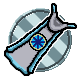 A rolled scroll with a blue star-shaped seal icon on a circular gray background.