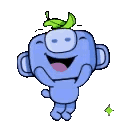 ArtistCafe_wumpusyay animated Discord emote from Artist Cafe