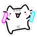 white_cat_dancey