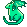 A small teal dragon breathes a burst of orange and red fire in a pixel art style.